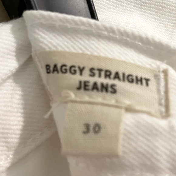 The Harlow Wide-Leg Jean in Tile White - Picture 5 of 8